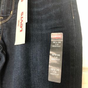 Levi 715 Bootcut Jeans 30x30
